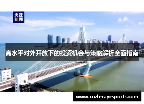 高水平对外开放下的投资机会与策略解析全面指南 高水平对外开放下的投资机会与策略解析全面指南